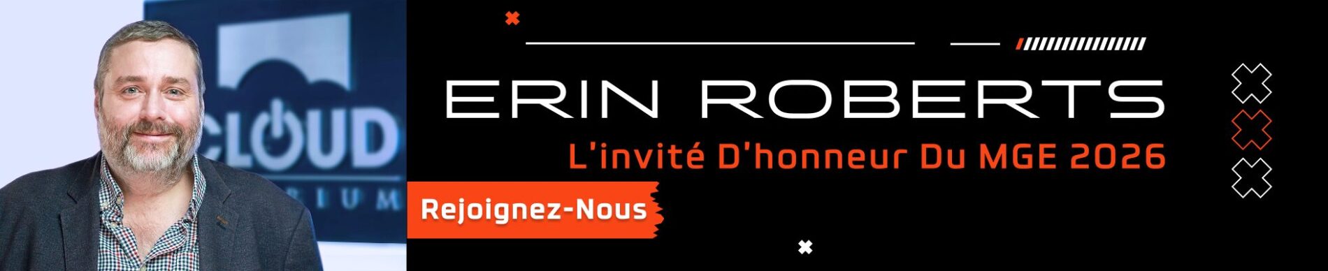 Invité d’honneur Morocco Gaming Expo 2026 ERIN ROBERTS