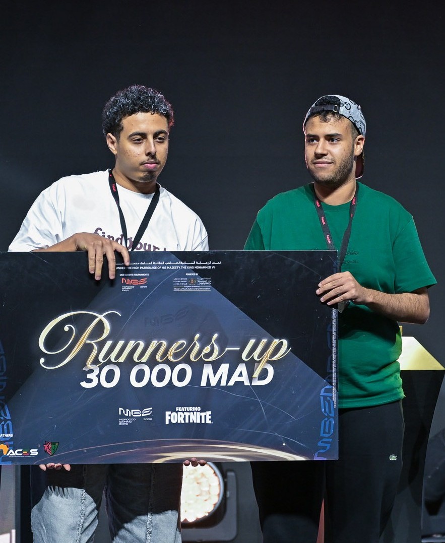 2nd FORTNITE Prizes – MGE Fortnite prize ceremony at the MGE
