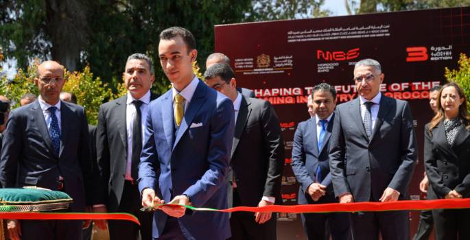 Son Altesse Royale le Prince Moulay El Hassan inaugure le Salon MGE