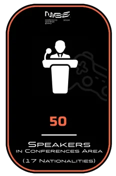 speakers in conferences area